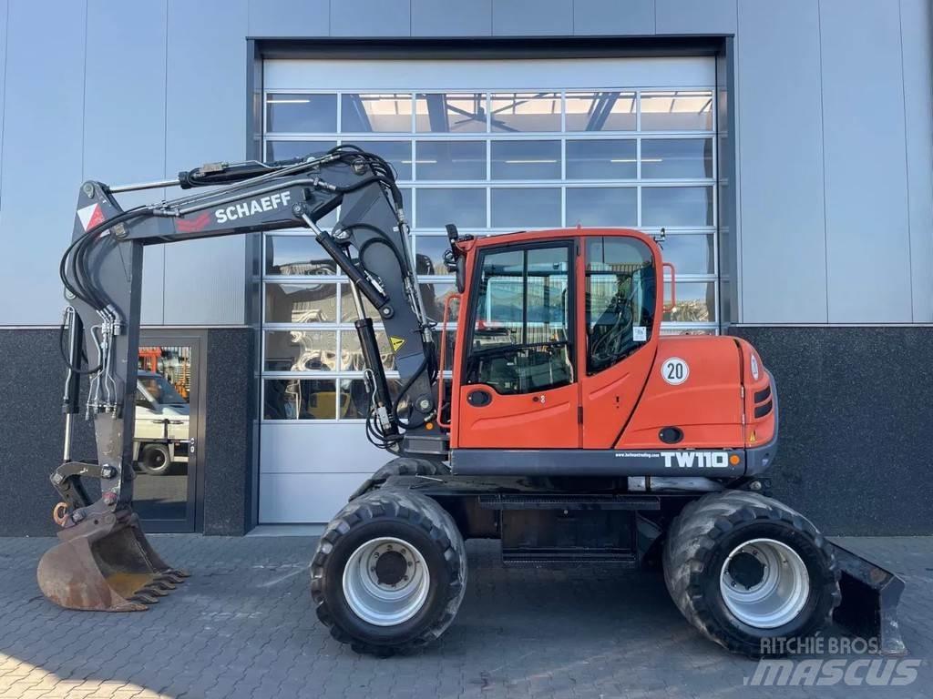 Terex TW110 中型油圧ショベル 7ｔ-12ｔ（ユンボ・パワーショベル・バックホー）