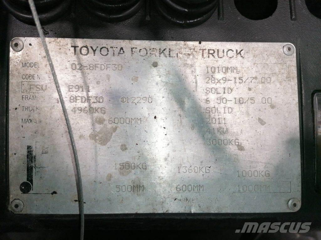 Toyota 02-8FDF30 ディーゼル・軽油