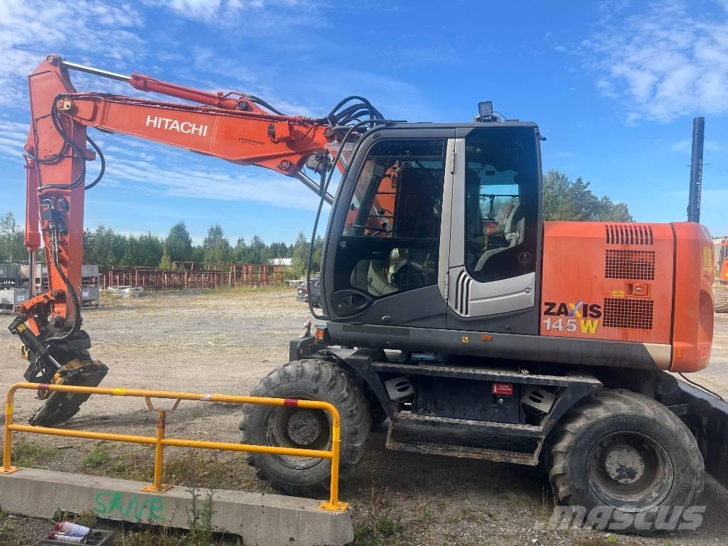 Hitachi ZX 145 W-3 ホイール式油圧ショベル（パワーショベル・ユンボ・バックホー）