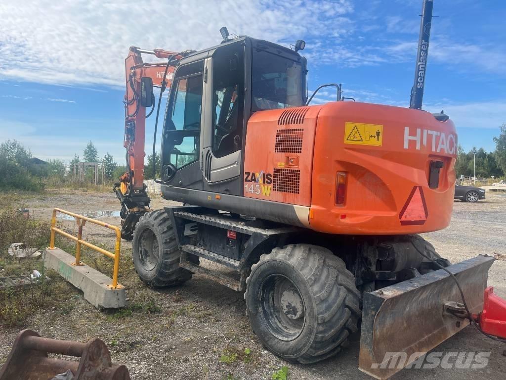 Hitachi ZX 145 W-3 ホイール式油圧ショベル（パワーショベル・ユンボ・バックホー）