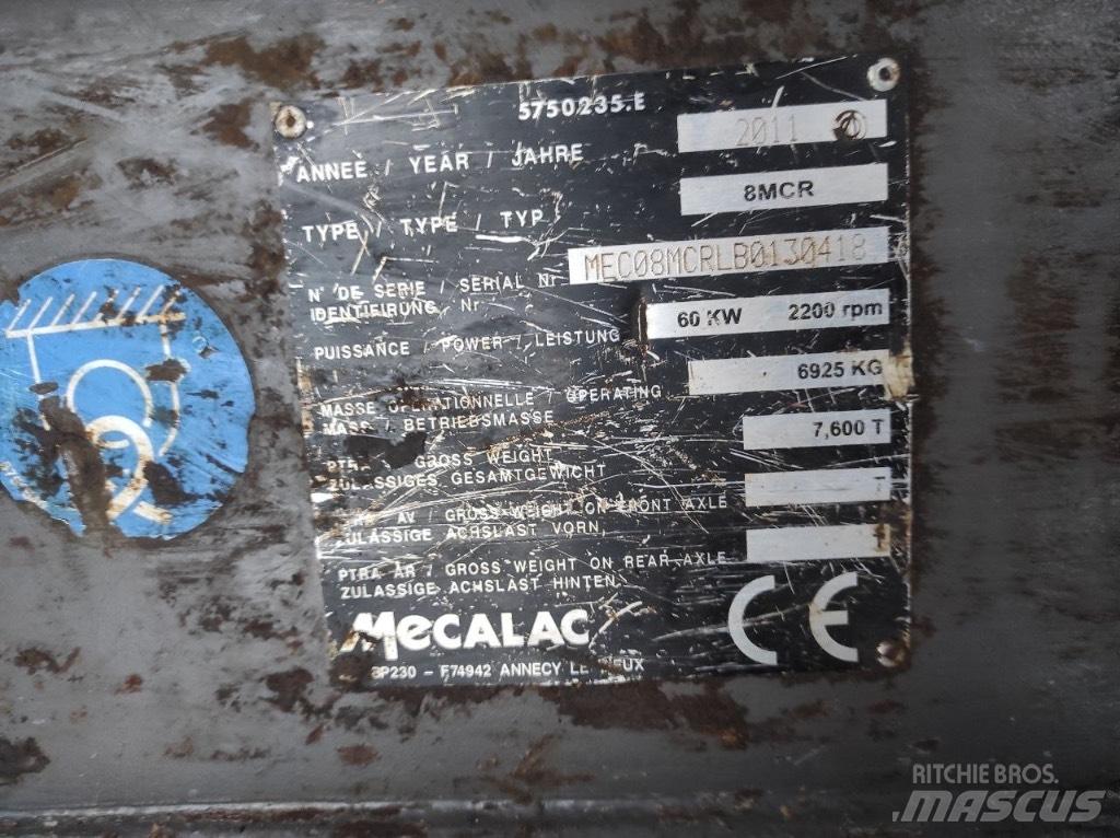 Mecalac 8 M CR 大型油圧ショベル12t以上（パワーショベル・ユンボ）