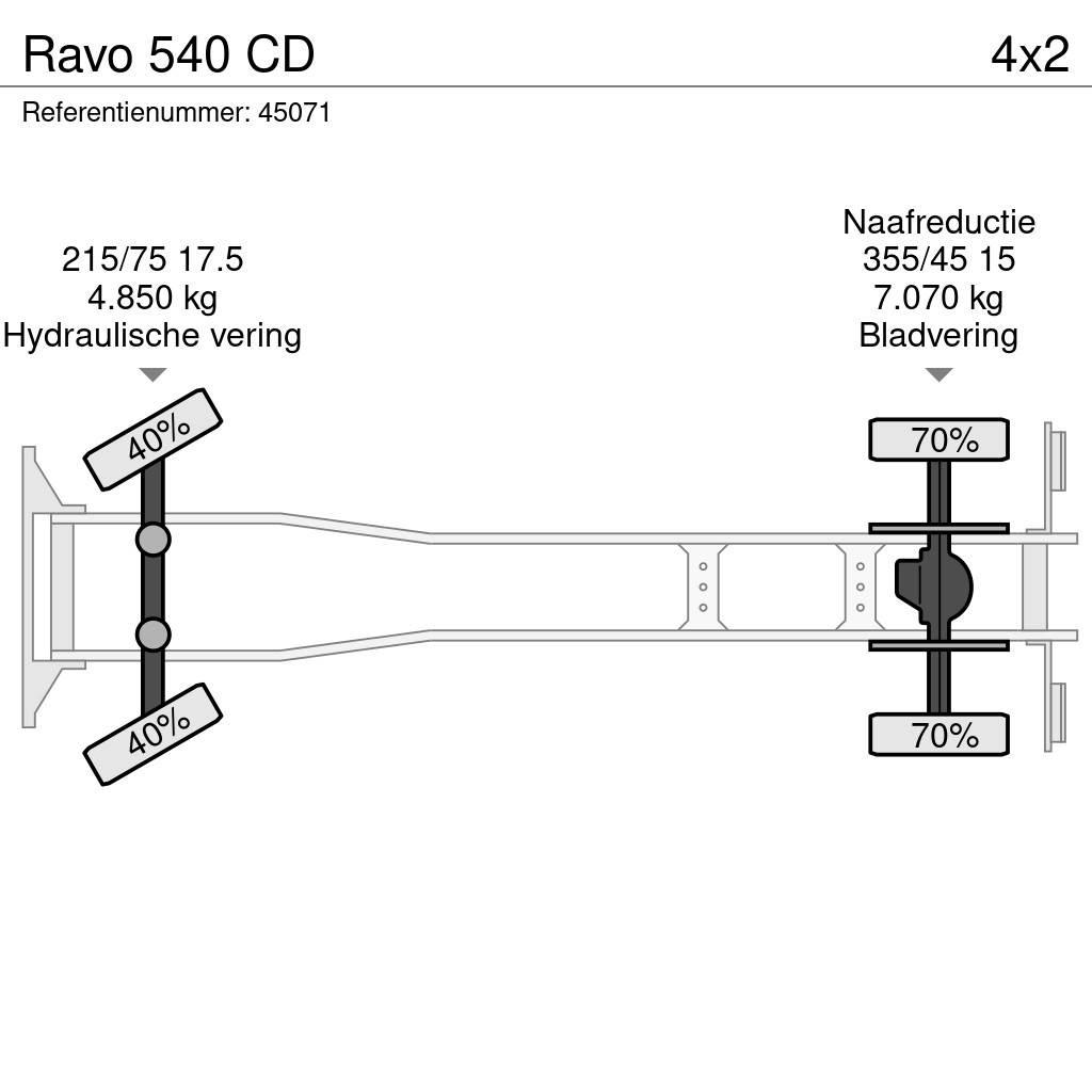 Ravo 540 CD 街路清掃車
