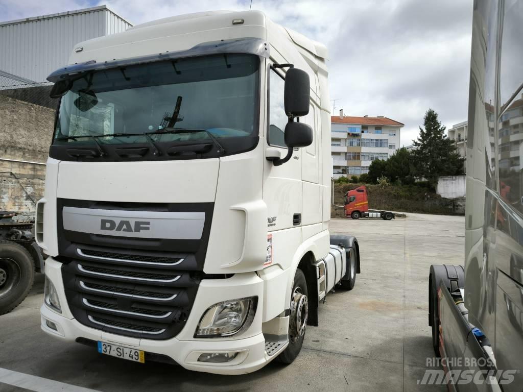 DAF XF 460 FT 中古トラクターヘッド | トレーラーヘッド