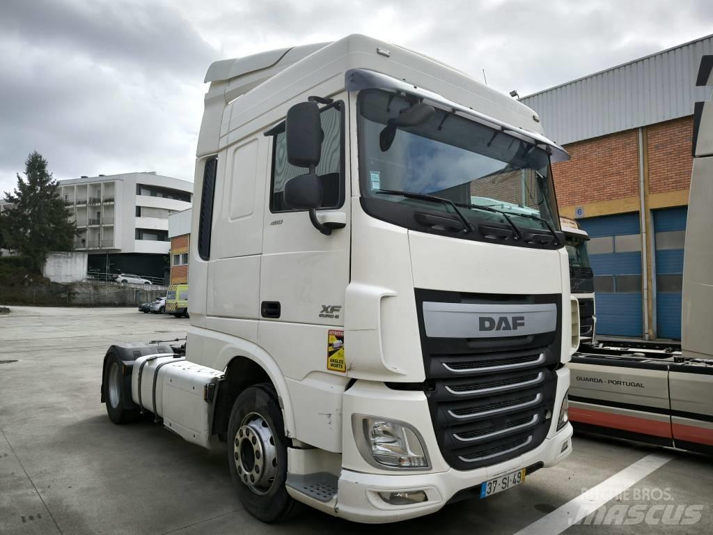 DAF XF 460 FT 中古トラクターヘッド | トレーラーヘッド