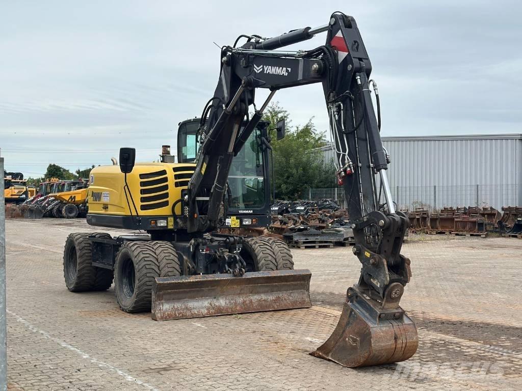 Yanmar B 110 W ホイール式油圧ショベル（パワーショベル・ユンボ・バックホー）