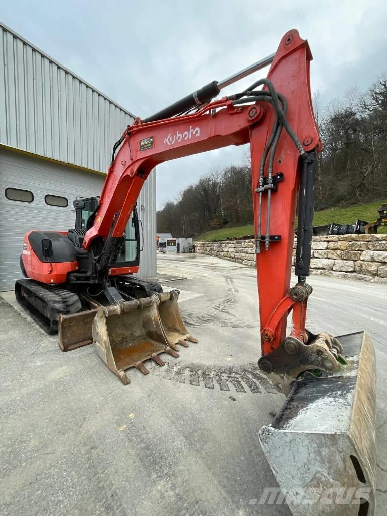 Kubota KX 080-4 中型油圧ショベル 7ｔ-12ｔ（ユンボ・パワーショベル・バックホー）
