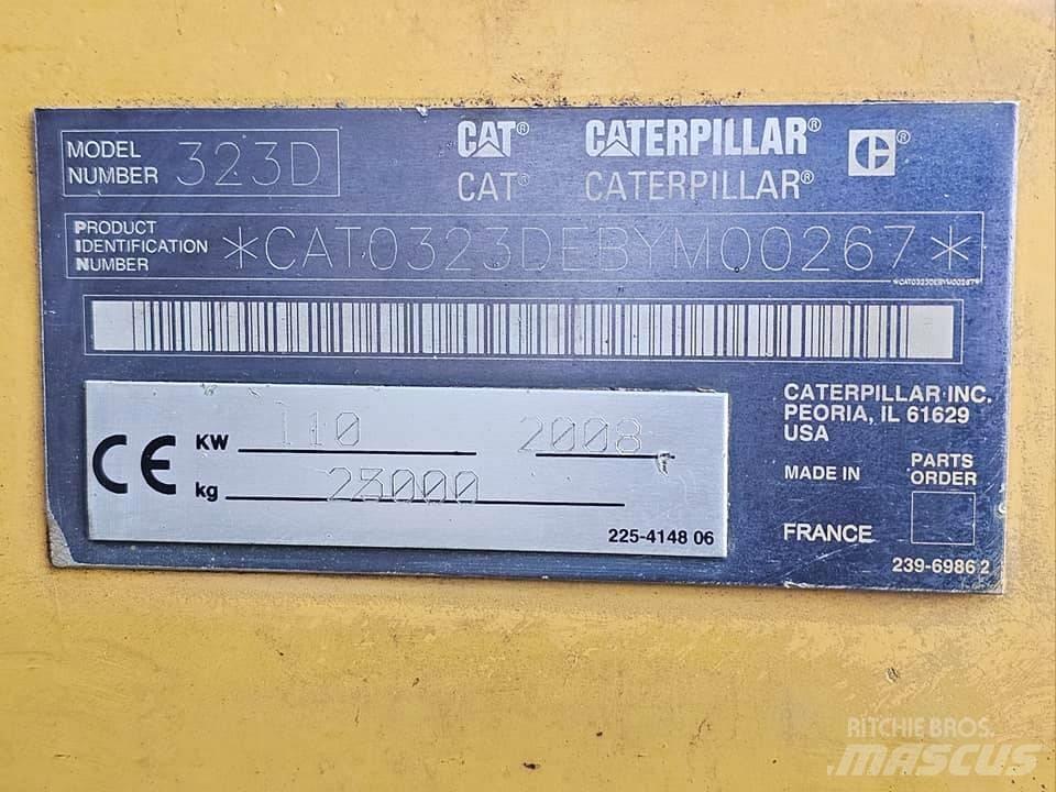 CAT 323 D L 大型油圧ショベル12t以上（パワーショベル・ユンボ）