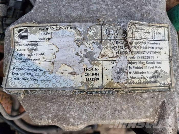 Cummins ISBE220 31 トラック・トレーラー - 　その他