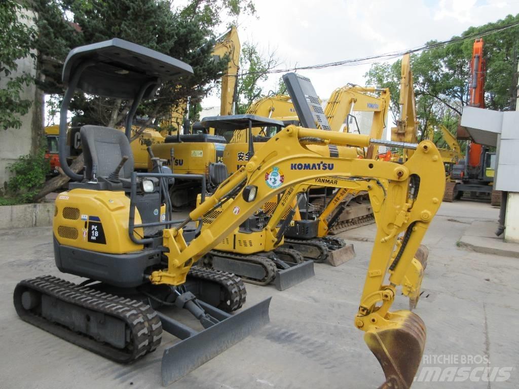 Komatsu PC 18 ミニ油圧ショベル 7t以下（ミニユンボ・ミニディガー）