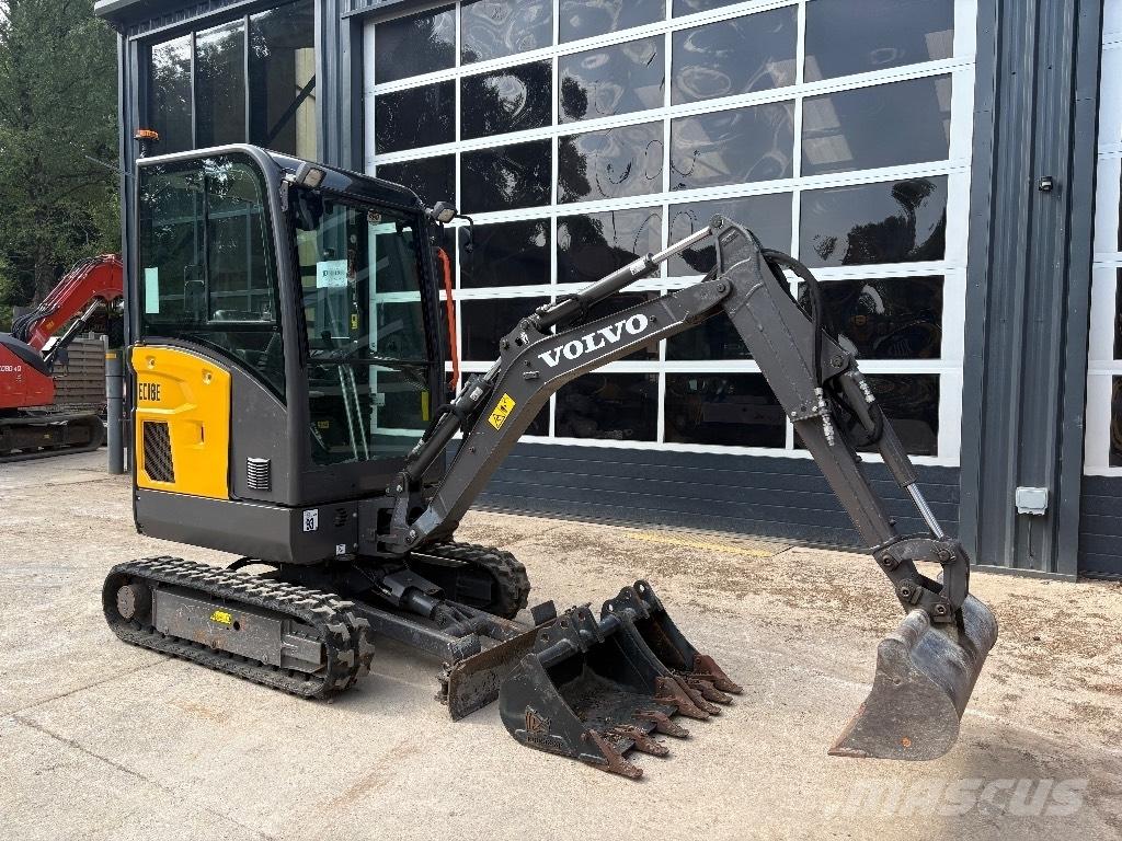Volvo EC 18 E ミニ油圧ショベル 7t以下（ミニユンボ・ミニディガー）