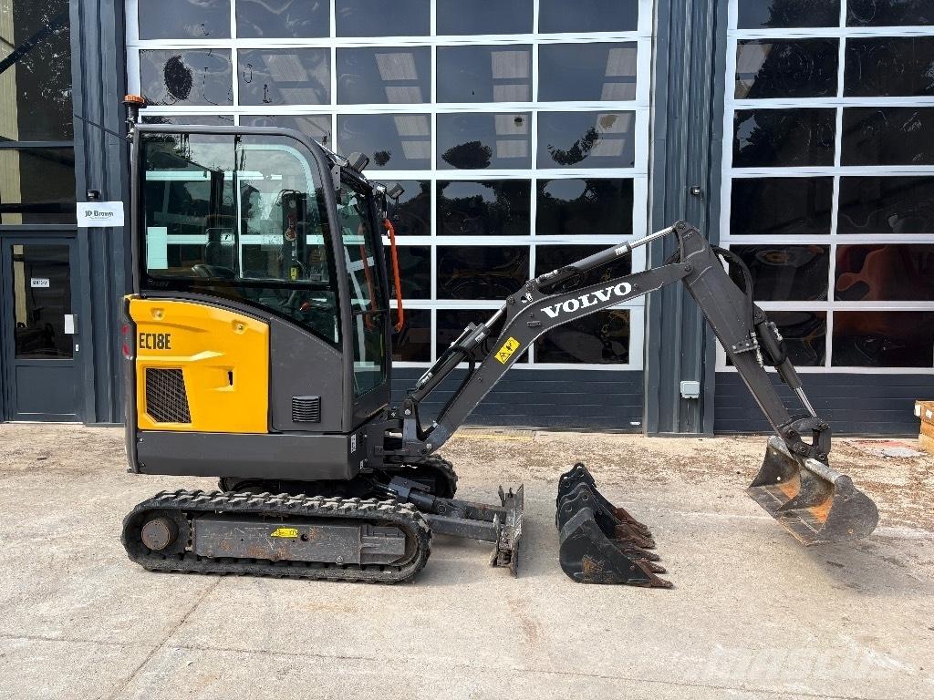 Volvo EC 18 E ミニ油圧ショベル 7t以下（ミニユンボ・ミニディガー）