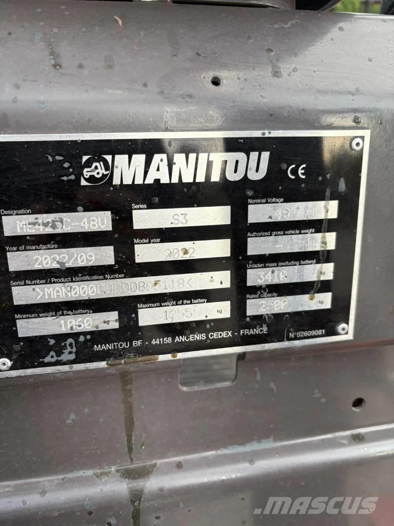Manitou ME425 バッテリーフォークリフト