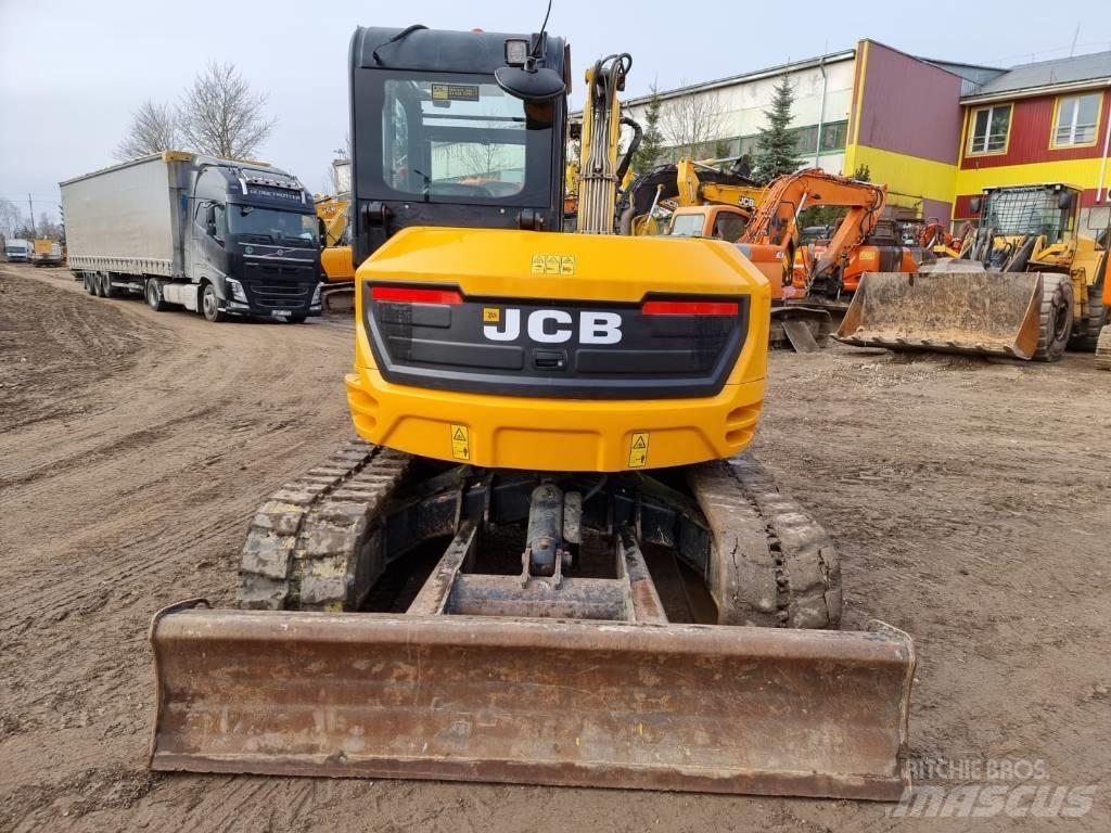 JCB 85 Z-1 中型油圧ショベル 7ｔ-12ｔ（ユンボ・パワーショベル・バックホー）