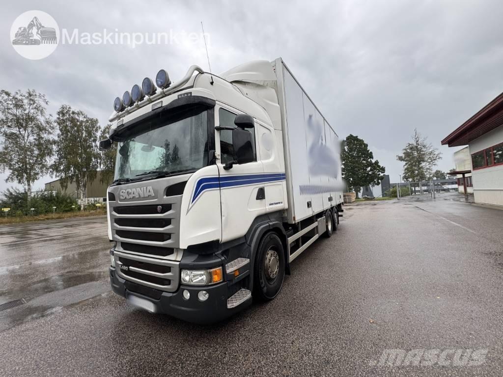 Scania R 490 ボックスボディー、ウイング、箱車