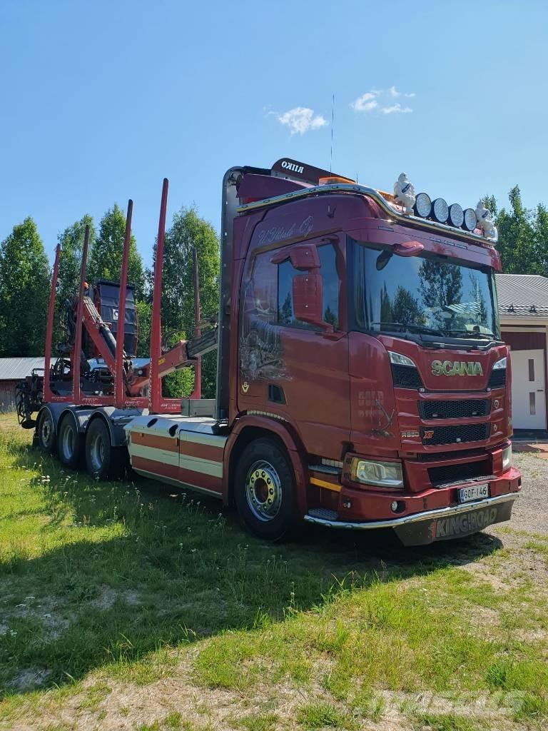 Scania R 650 木材トラック