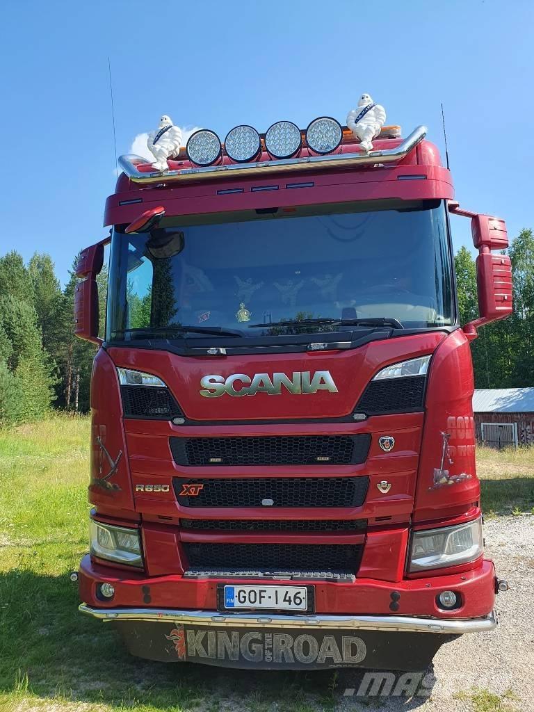 Scania R 650 木材トラック