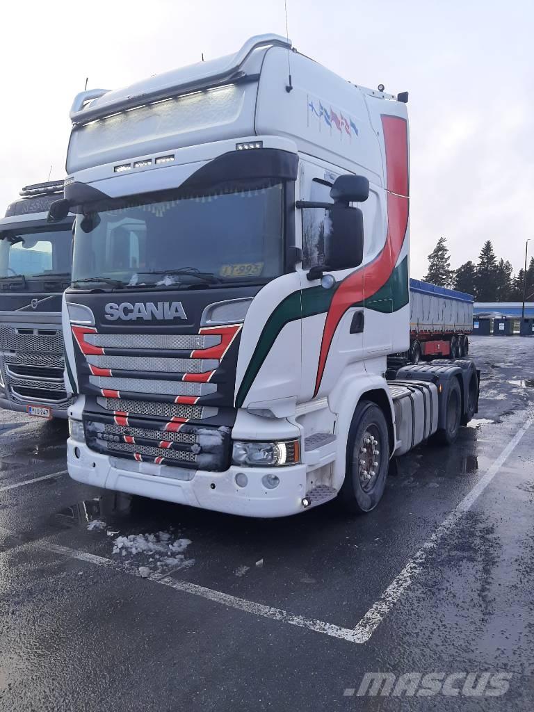 Scania R 580 中古トラクターヘッド | トレーラーヘッド