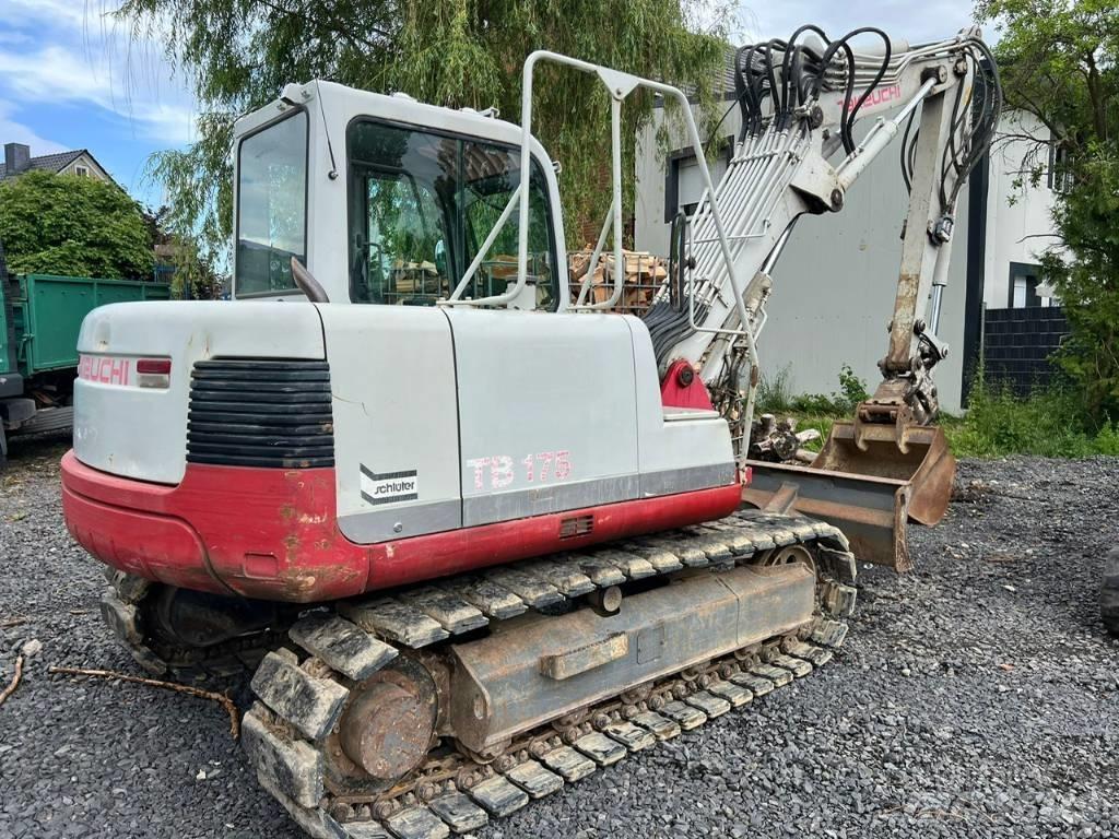 Takeuchi TB 175 中型油圧ショベル 7ｔ-12ｔ（ユンボ・パワーショベル・バックホー）