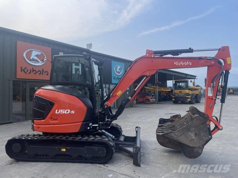 Kubota U 50-5 ミニ油圧ショベル 7t以下（ミニユンボ・ミニディガー）