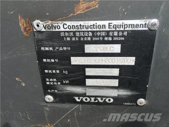 Volvo EC 210 B LC 大型油圧ショベル12t以上（パワーショベル・ユンボ）