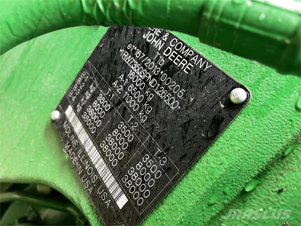 John Deere 7R 350 トラクター