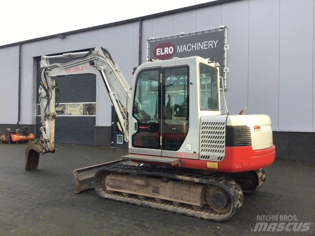 Takeuchi TB 175 中型油圧ショベル 7ｔ-12ｔ（ユンボ・パワーショベル・バックホー）