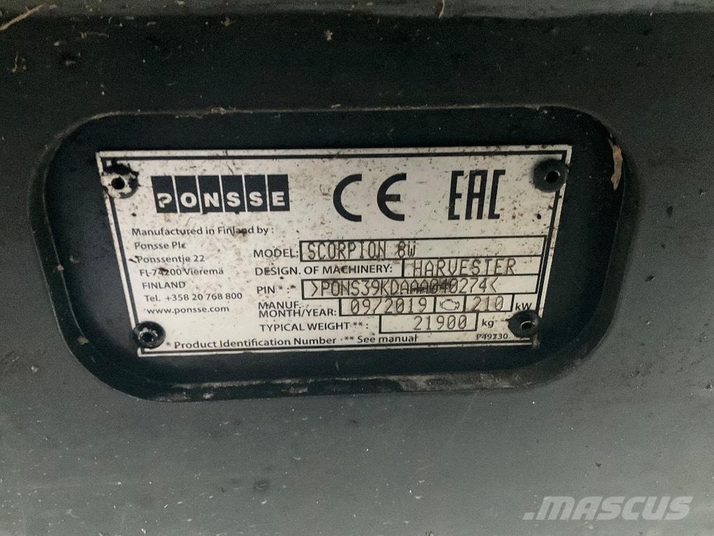Ponsse Scorpion ハーベスター