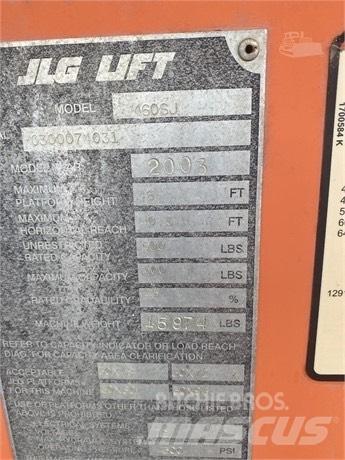 JLG 460 SJ ブームリフト　直伸型