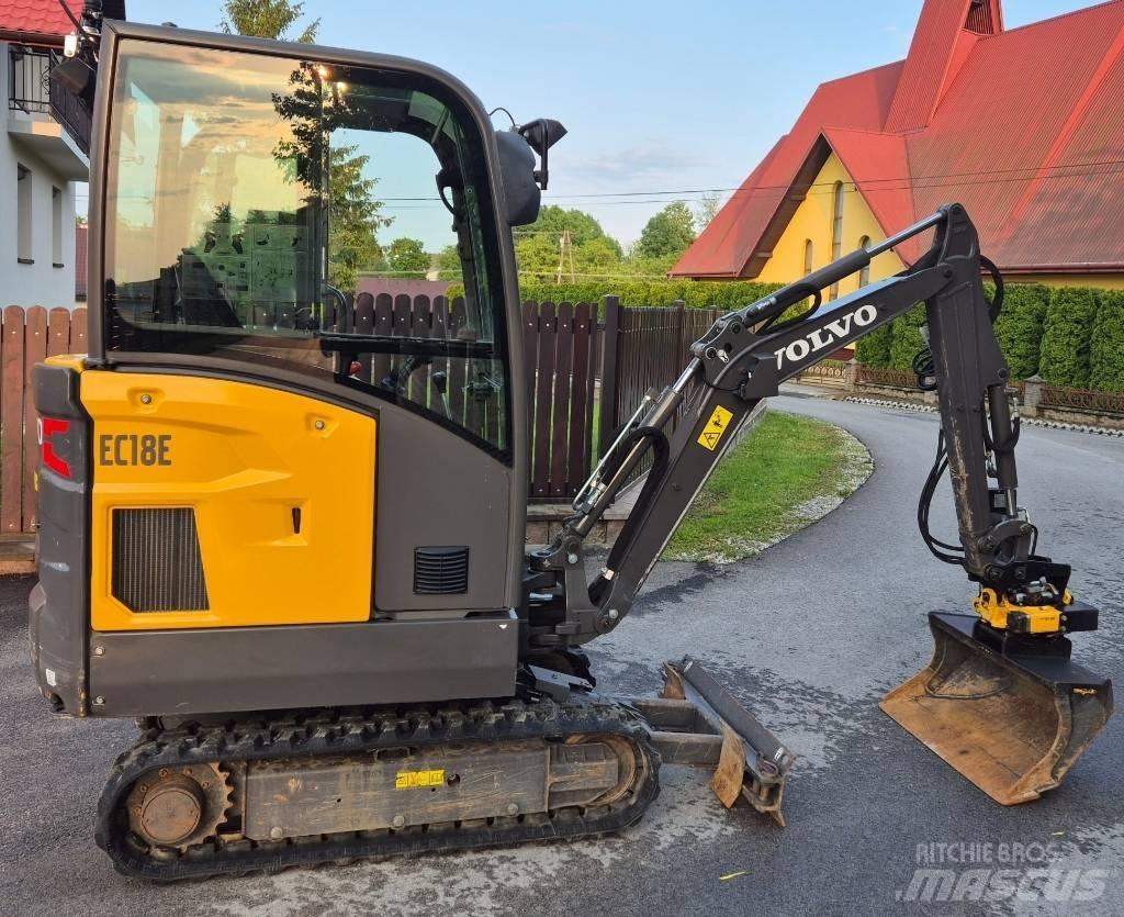 Volvo EC 18 E ミニ油圧ショベル 7t以下（ミニユンボ・ミニディガー）