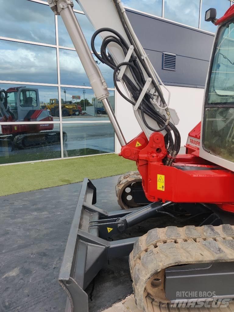 Takeuchi TB 80 FR ミニ油圧ショベル 7t以下（ミニユンボ・ミニディガー）