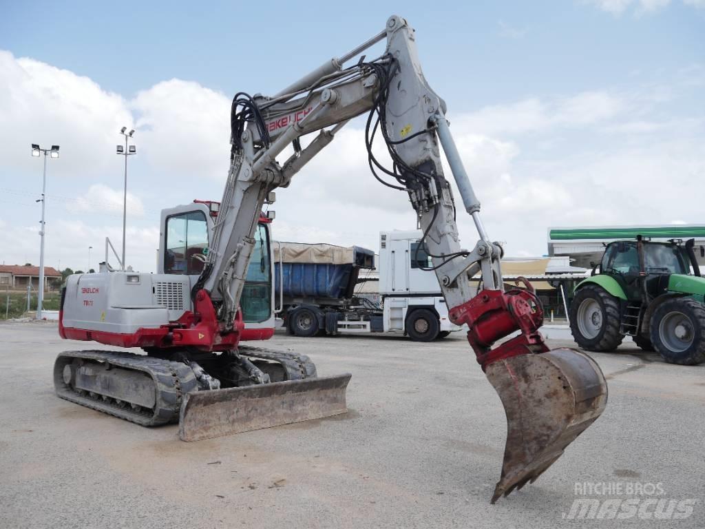 Takeuchi TB 175 中型油圧ショベル 7ｔ-12ｔ（ユンボ・パワーショベル・バックホー）