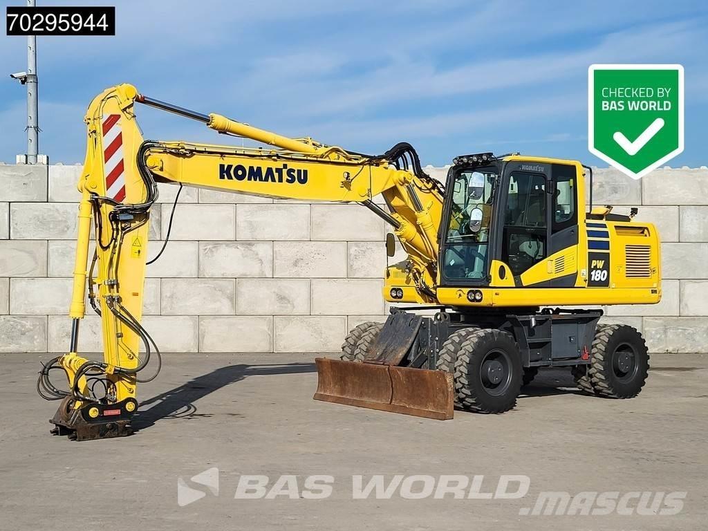 Komatsu PW180 -11 ホイール式油圧ショベル（パワーショベル・ユンボ・バックホー）