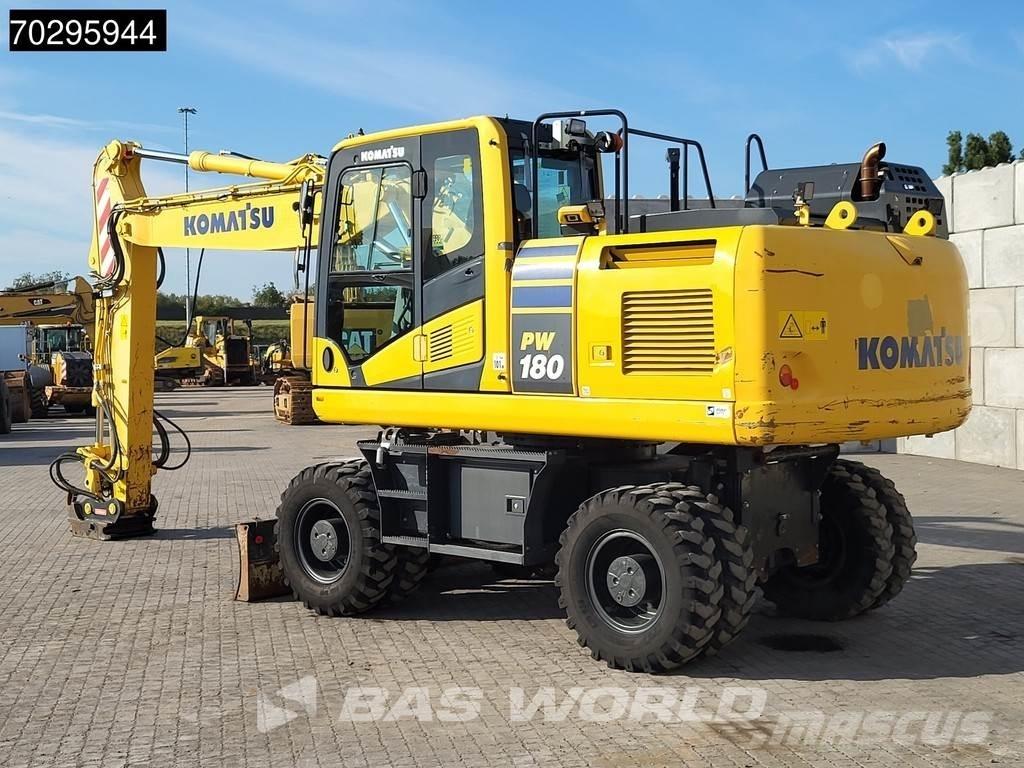 Komatsu PW180 -11 ホイール式油圧ショベル（パワーショベル・ユンボ・バックホー）