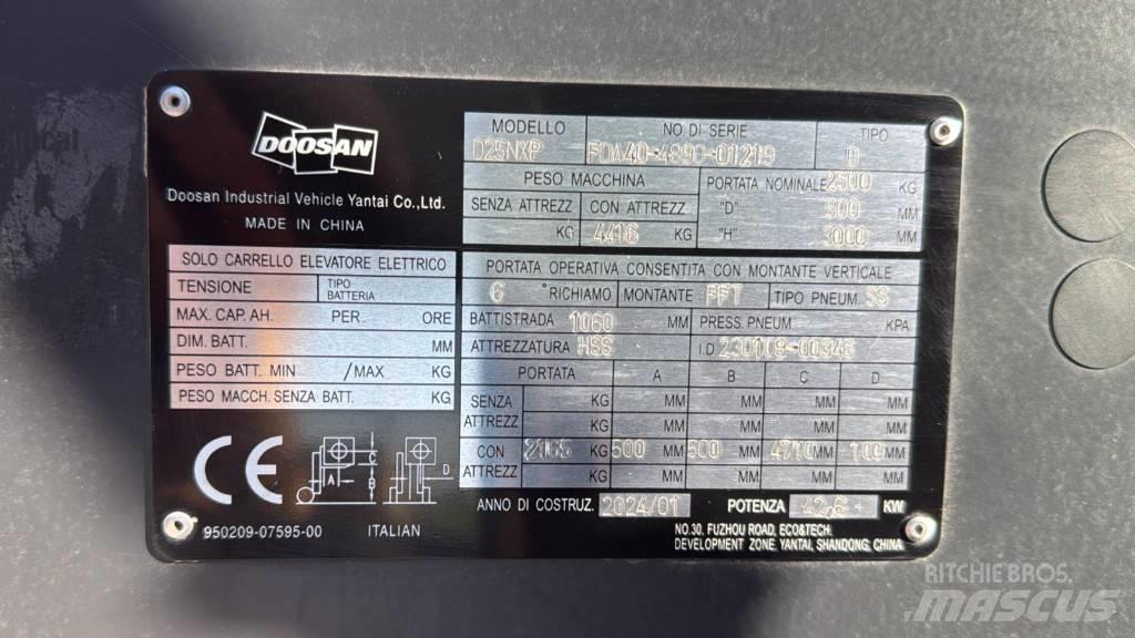 Bobcat D 25 NXP ディーゼル・軽油