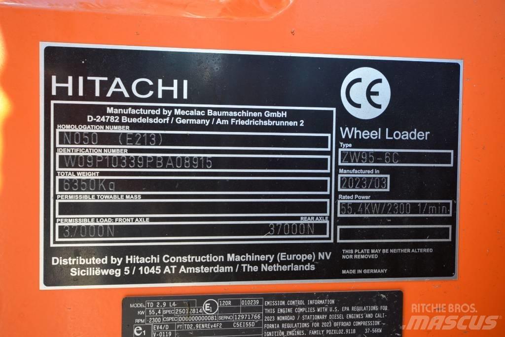 Hitachi ZW 95-6 C ホイールローダー・タイヤショベル