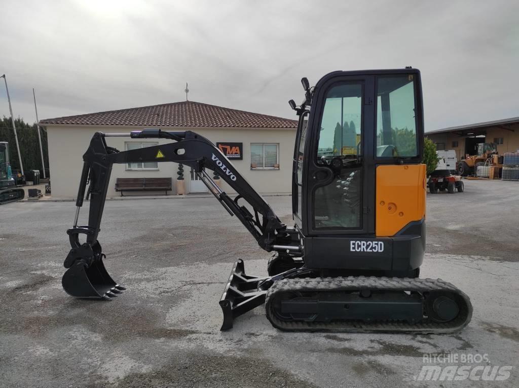 Volvo ECR 25 D ミニ油圧ショベル 7t以下（ミニユンボ・ミニディガー）