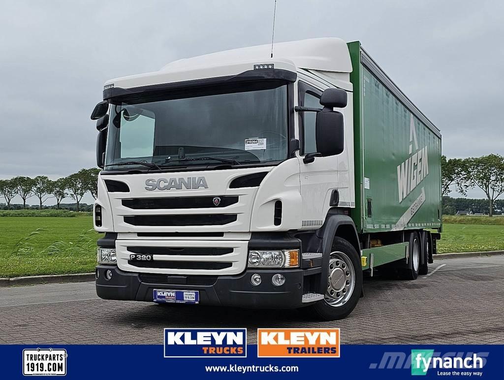 Scania P320 カーテンサイダートラック