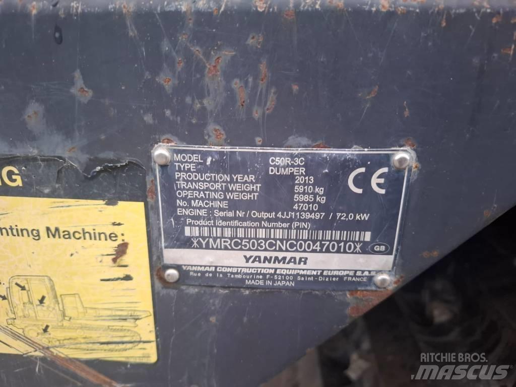 Yanmar C 50 R-3 C キャリアダンプ