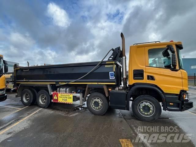 Scania P410 XT ダンプ