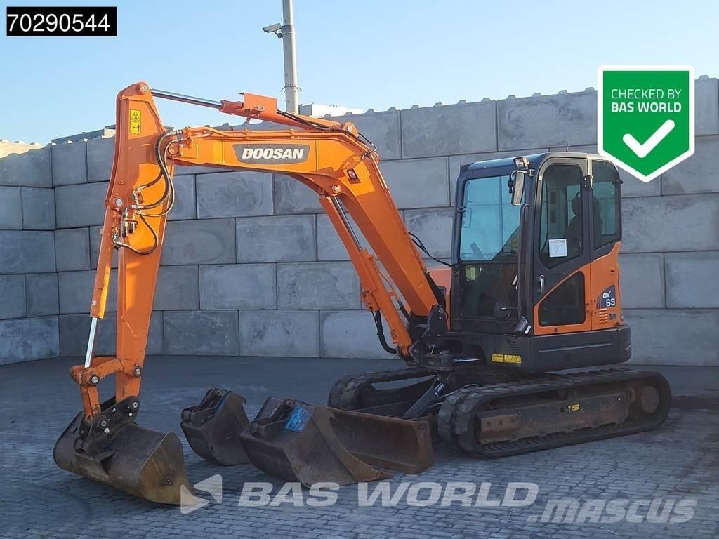 Doosan DX63-3 ミニ油圧ショベル 7t以下（ミニユンボ・ミニディガー）