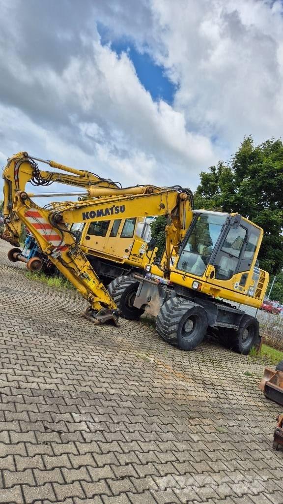Komatsu PW148-8 ホイール式油圧ショベル（パワーショベル・ユンボ・バックホー）