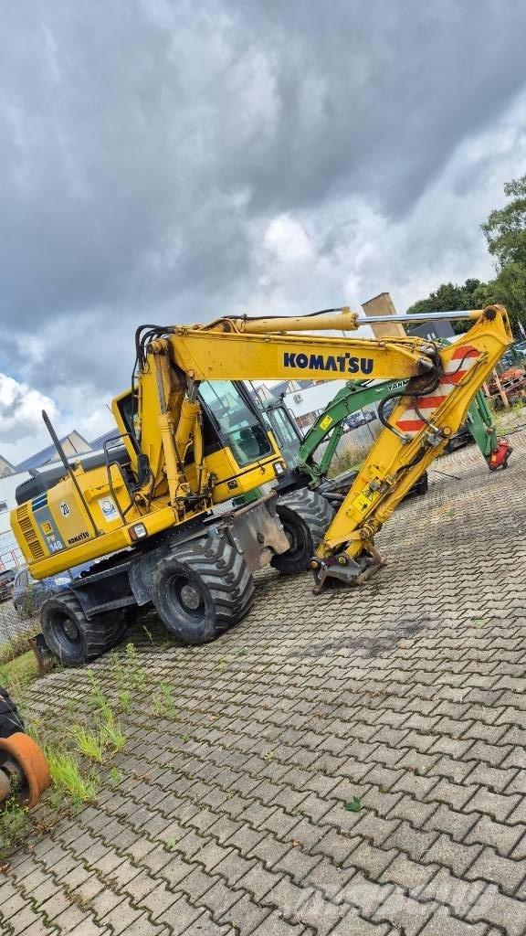Komatsu PW148-8 ホイール式油圧ショベル（パワーショベル・ユンボ・バックホー）