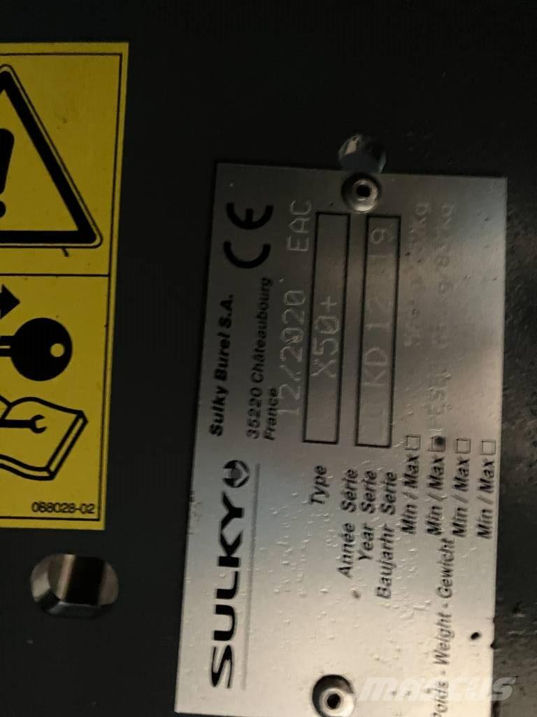 Sulky X 50+ Econov 肥料散布機