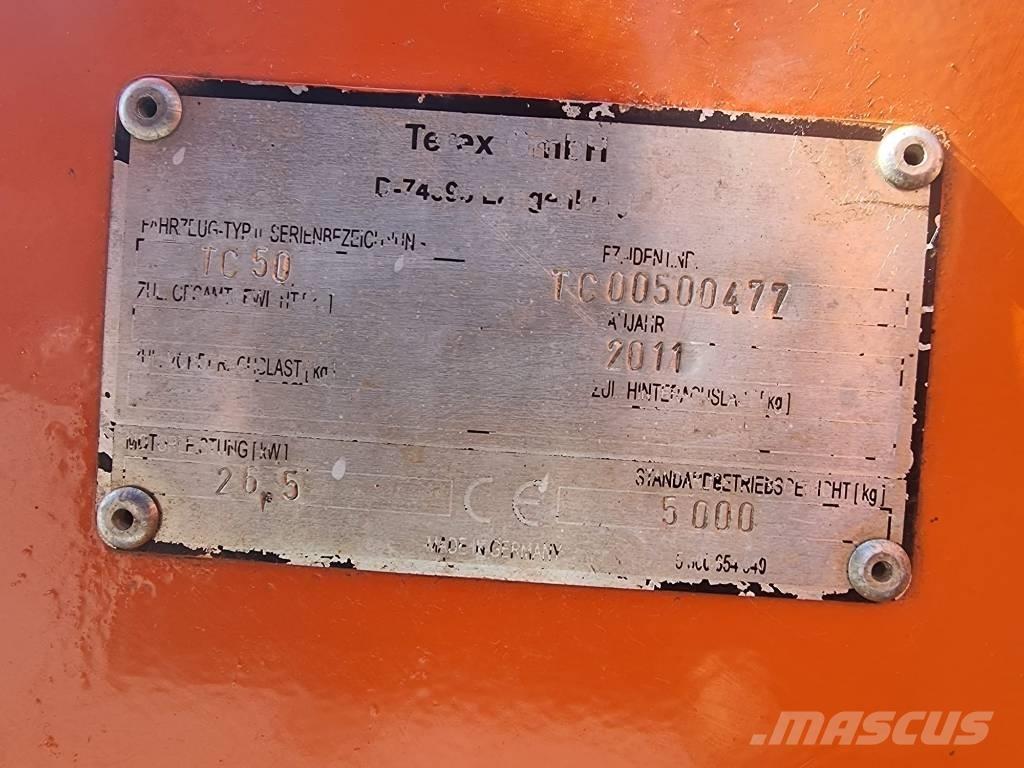 Terex TC 50 ミニ油圧ショベル 7t以下（ミニユンボ・ミニディガー）