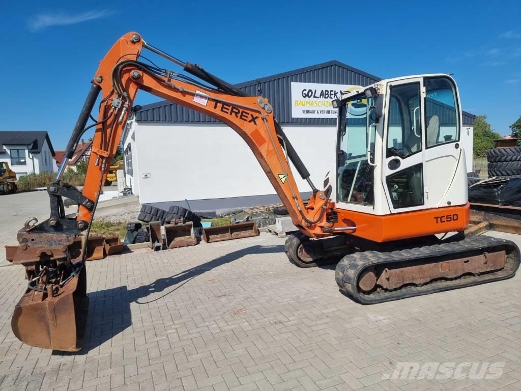 Terex TC 50 ミニ油圧ショベル 7t以下（ミニユンボ・ミニディガー）
