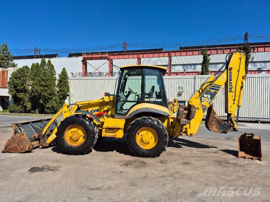 Komatsu WB 150 AWS バックホーローダー