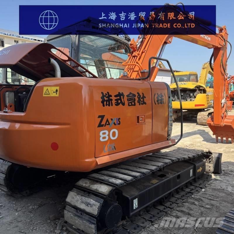 Hitachi ZX 80 中型油圧ショベル 7ｔ-12ｔ（ユンボ・パワーショベル・バックホー）