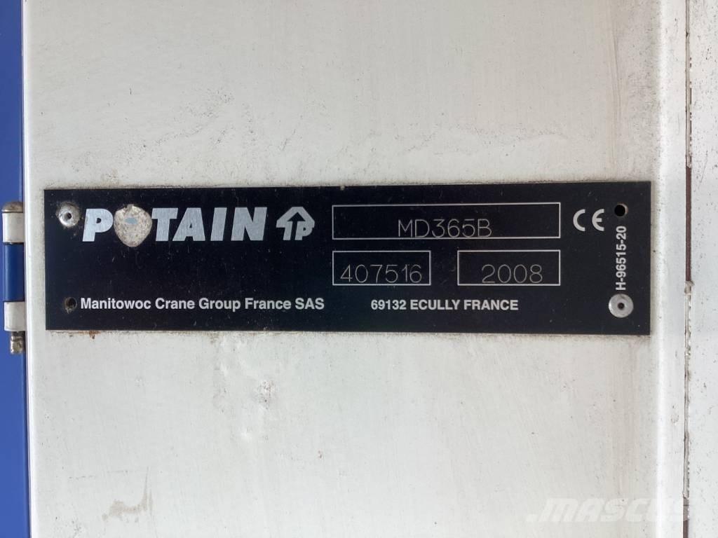 Potain MD365B タワークレーン