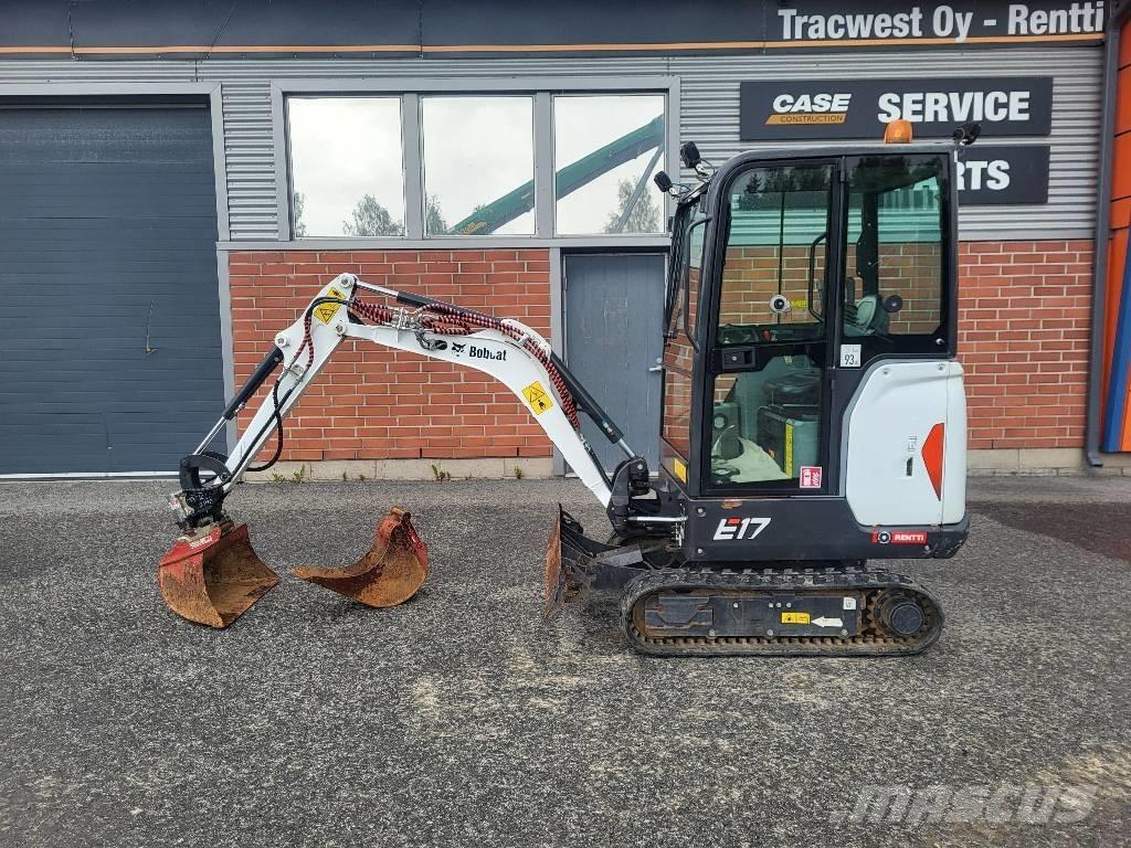 Bobcat E 17 ミニ油圧ショベル 7t以下（ミニユンボ・ミニディガー）