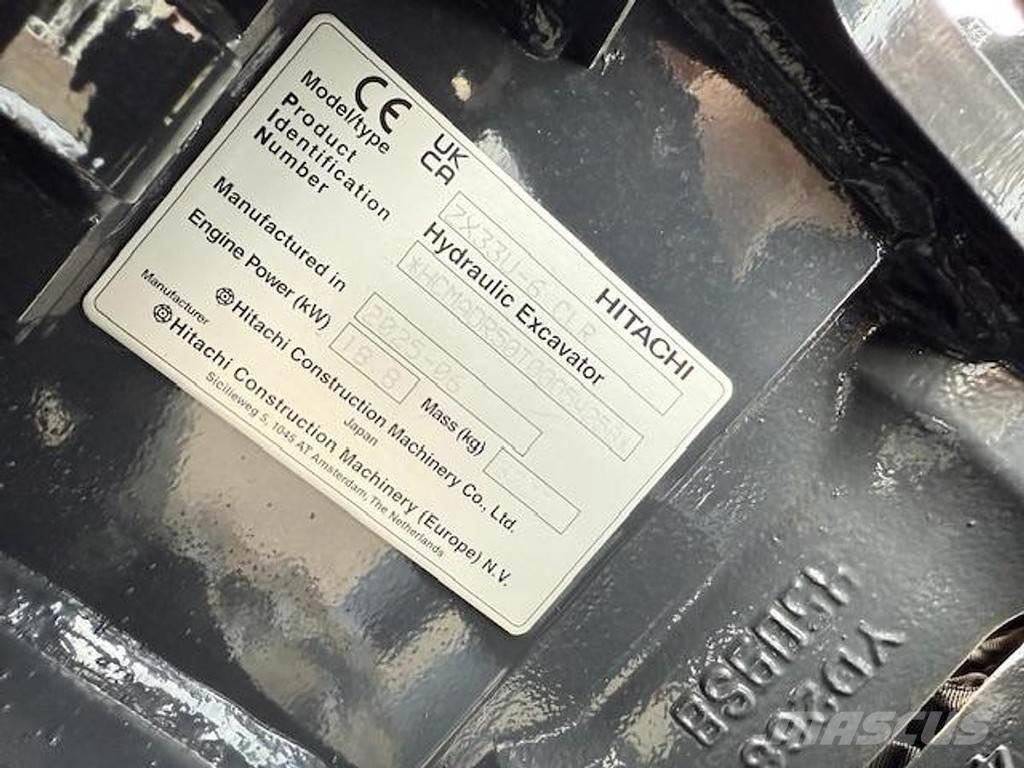 Hitachi ZX33U-6 ミニ油圧ショベル 7t以下（ミニユンボ・ミニディガー）